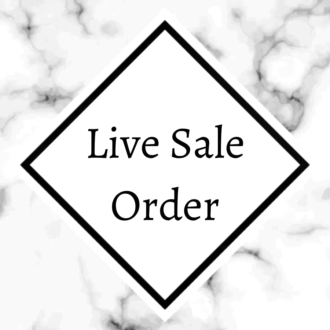 Live Sale Order - #OB26-256a
